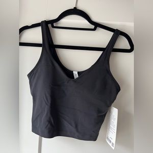 Lululemon Align Tank New with Tags size 6 black crop
